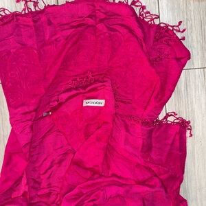 Pashmina Fuchsia Wrap